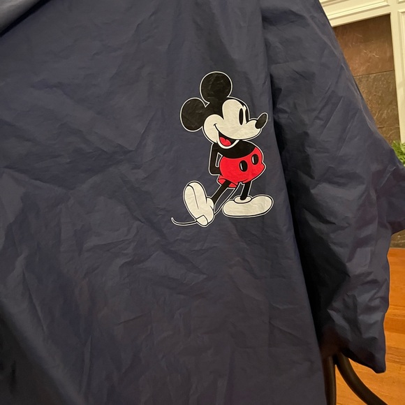 Tokyo Disneyland Resort Mickey Mouse Poncho Rain Jacket Navy Disney raincoat - Picture 9 of 11